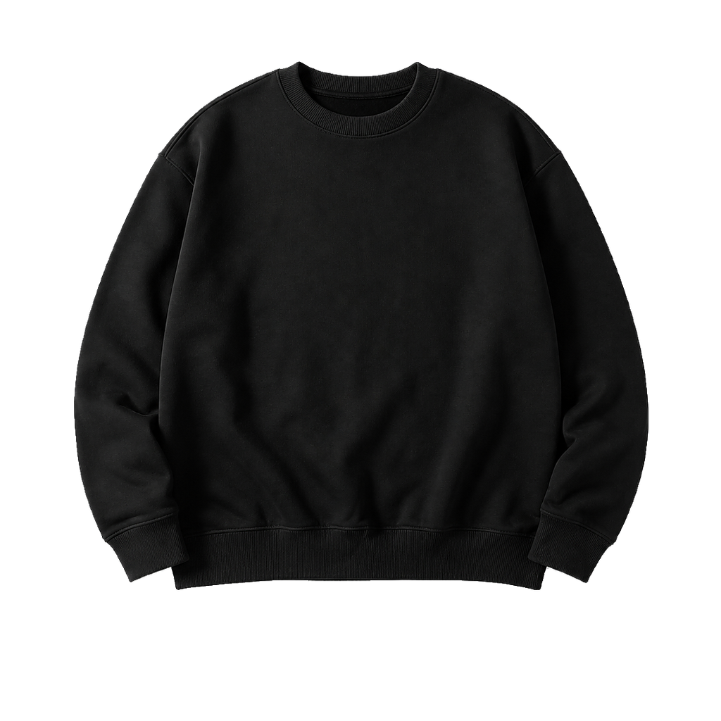 CR-01 Crewneck Black