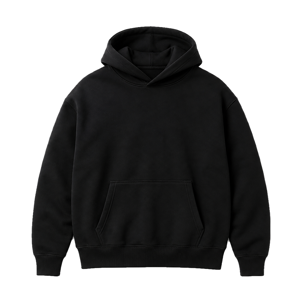HD-01 Pullover Hoodie Black