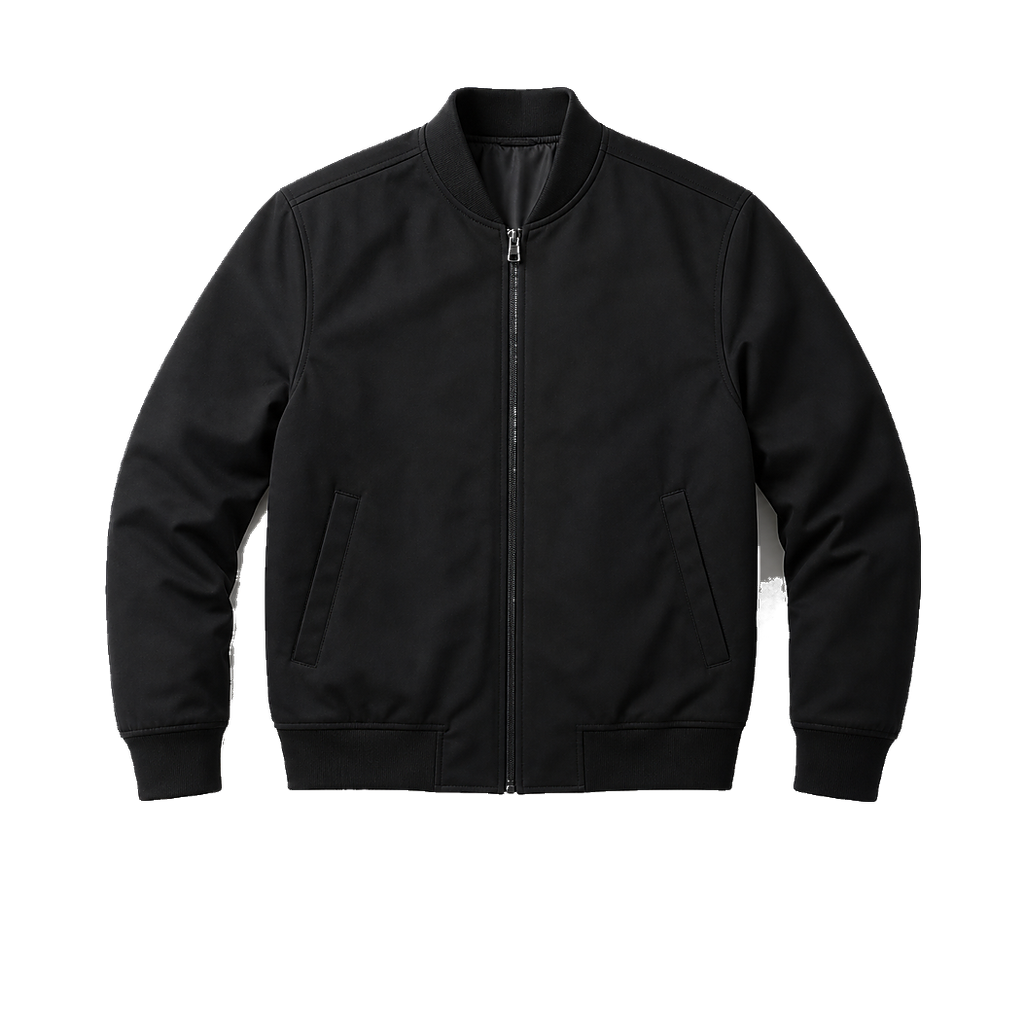 BJ-01 Bomber Jacket Black